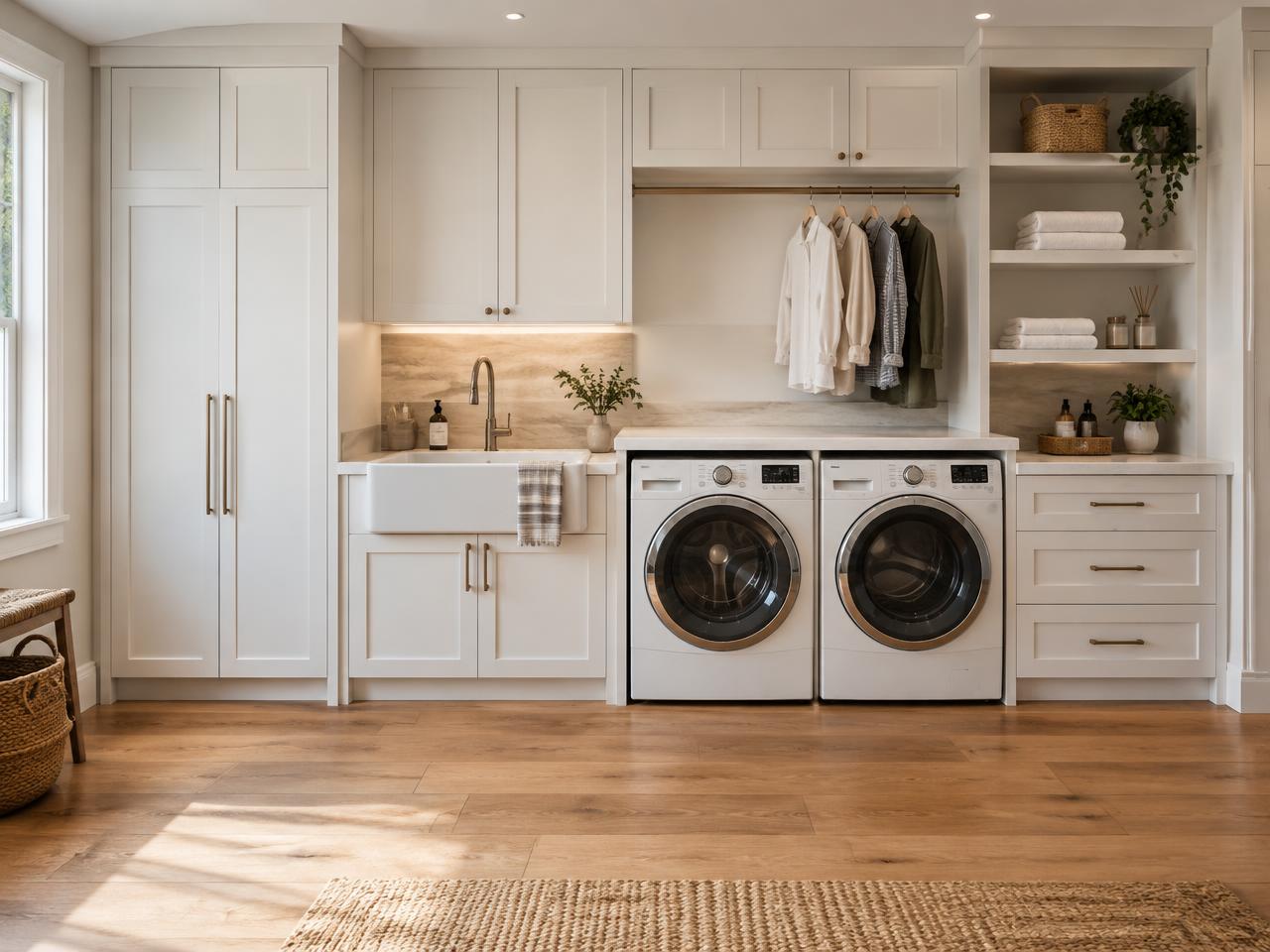3D laundry room design